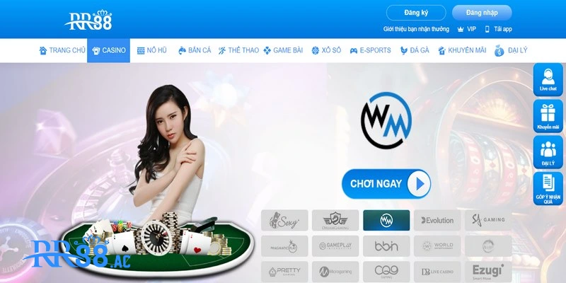 Danh sách siêu phẩm casino hấp dẫn và cuốn hút